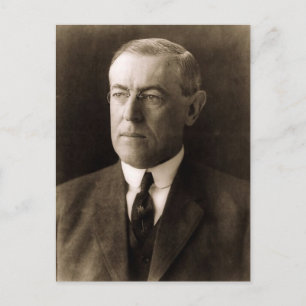 Postal Woodrow Wilson 28