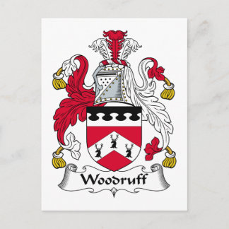 Postal Woodruff Family Crest