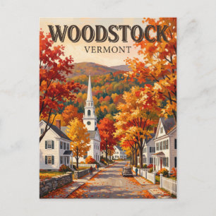 Postal Woodstock Vermont