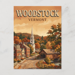 Postal Woodstock Vermont