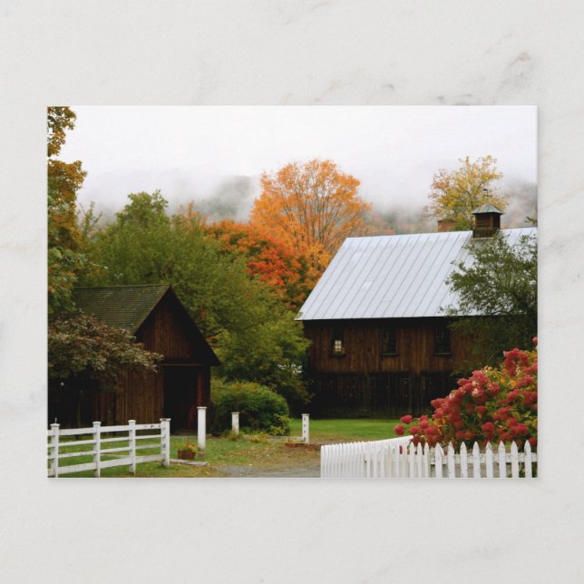 Postal Woodstock, VT (Anverso)