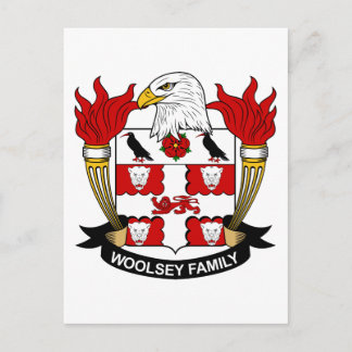 Postal Woolsey Family Crest