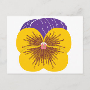 Postal Wor(l)d Pansy