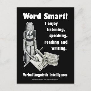 Postal Word Smart - en blanco