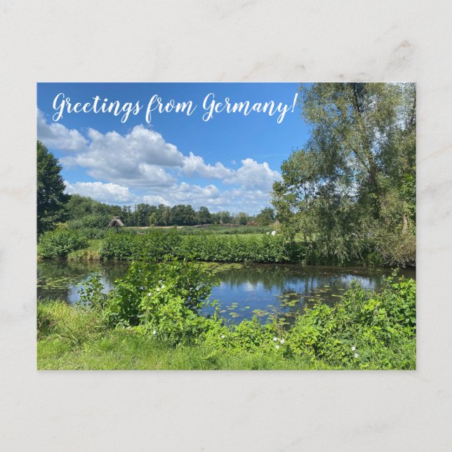 Postal World2Celebrate: ¡Saludos desde Alemania! (Anverso)