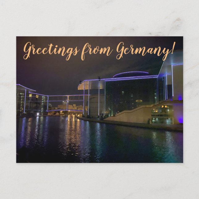Postal World2Celebrate: ¡Saludos desde Alemania! (Anverso)