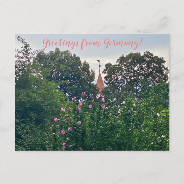 Postal World2Celebrate: ¡Saludos desde Alemania! (Anverso)