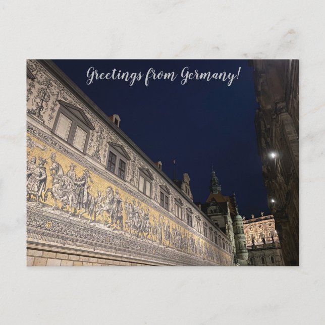 Postal World2Celebrate: ¡Saludos desde Alemania! (Anverso)