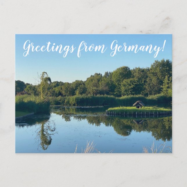 Postal World2Celebrate: ¡Saludos desde Alemania! (Anverso)