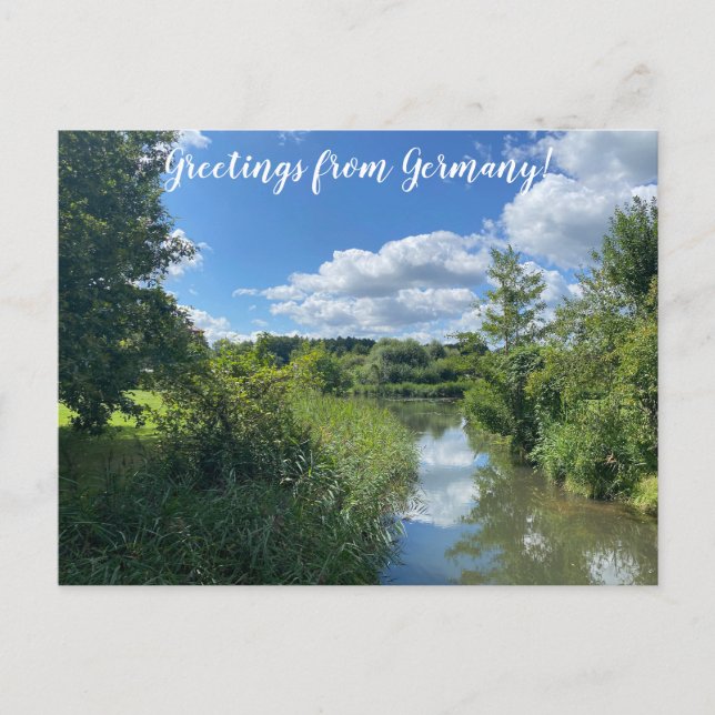 Postal World2Celebrate: ¡Saludos desde Alemania! (Anverso)