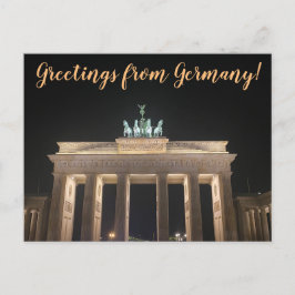 Postal World2Celebrate: ¡Saludos desde Alemania!