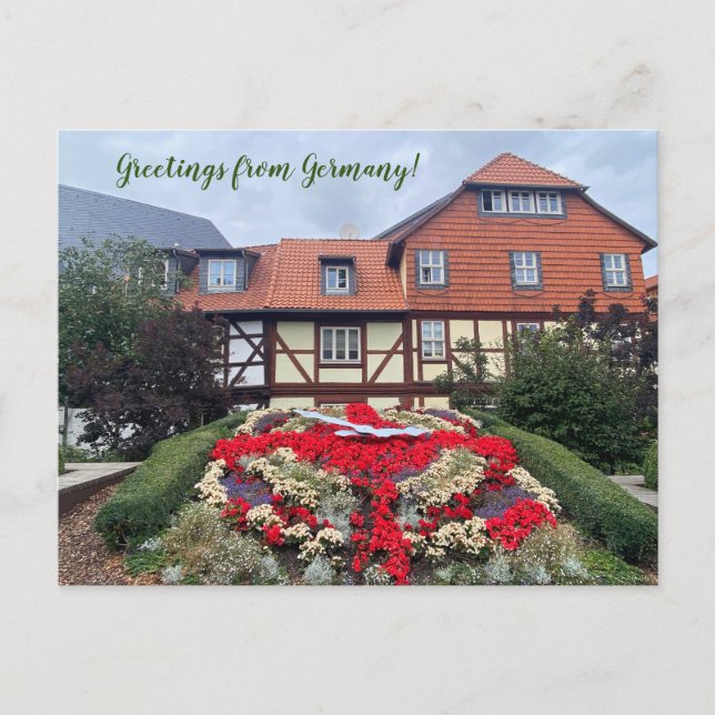 Postal World2Celebrate: ¡Saludos desde Alemania! (Anverso)