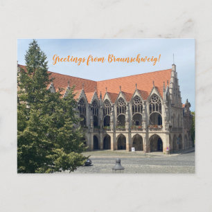 Postal World2Celebrate: ¡Saludos desde Braunschweig!
