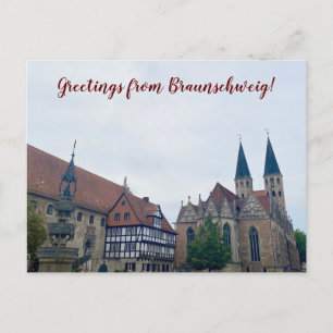 Postal World2Celebrate: ¡Saludos desde Braunschweig!