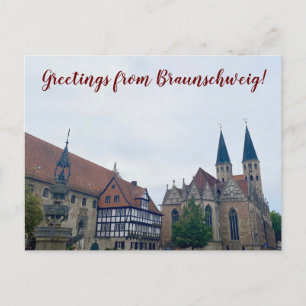 Postal World2Celebrate: ¡Saludos desde Braunschweig!
