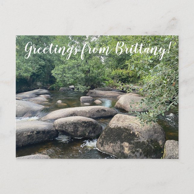 Postal World2Celebrate: ¡Saludos desde Bretaña! (Anverso)