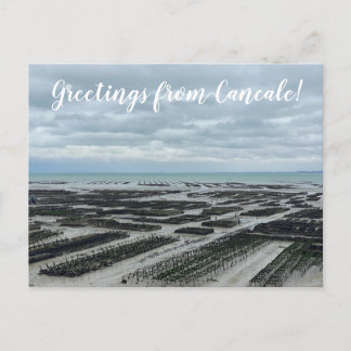 Postal World2Celebrate: ¡Saludos desde Cancale!