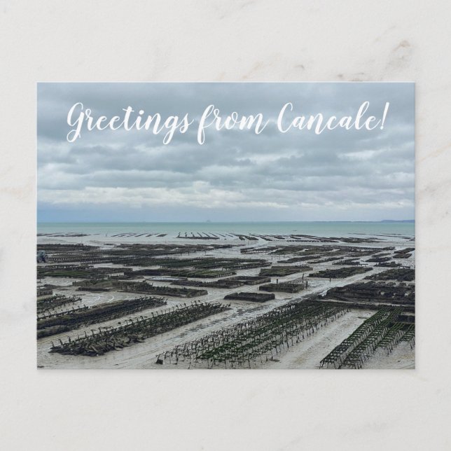 Postal World2Celebrate: ¡Saludos desde Cancale! (Anverso)