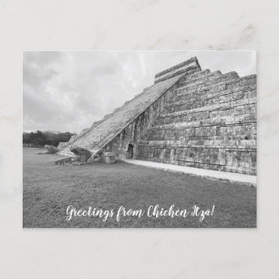 Postal World2Celebrate: ¡Saludos desde Chichén Itzá!