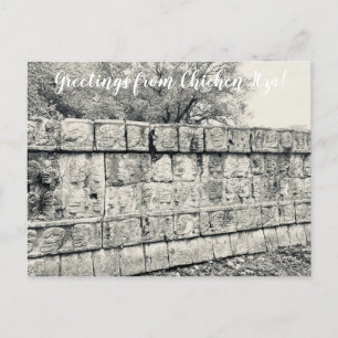 Postal World2Celebrate: ¡Saludos desde Chichén Itzá! Po