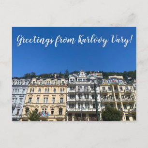 Postal World2Celebrate: ¡Saludos desde Karlovy Vary!
