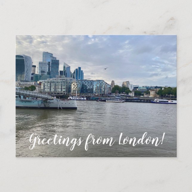 Postal World2Celebrate: ¡Saludos desde Londres! (Anverso)