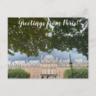 Postal World2Celebrate: ¡Saludos desde París!