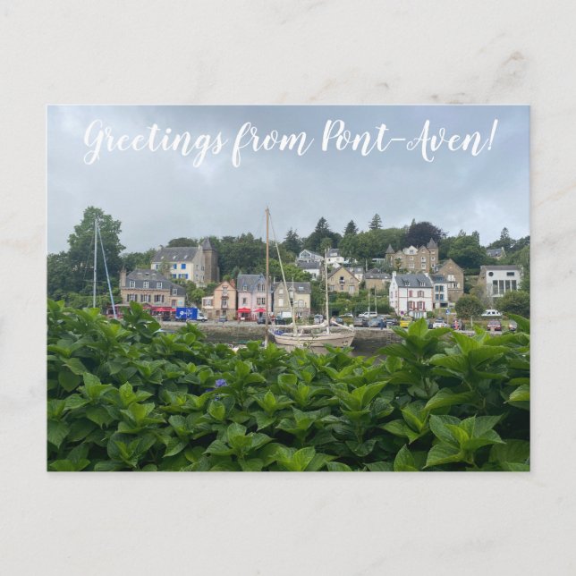 Postal World2Celebrate: ¡Saludos desde Pont-Aven! (Anverso)
