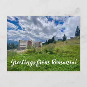 Postal World2Celebrate: ¡Saludos desde Rumania!