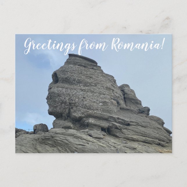 Postal World2Celebrate: ¡Saludos desde Rumania! (Anverso)