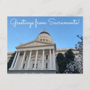 Postal World2Celebrate: ¡Saludos desde Sacramento!