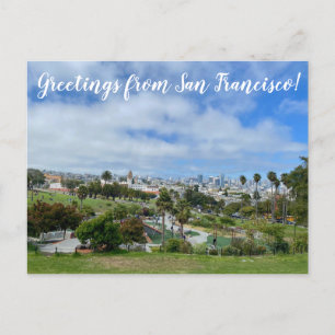 Postal World2Celebrate: ¡Saludos desde San Francisco!