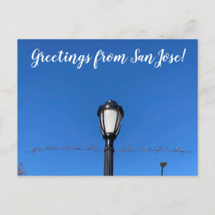 Postal World2Celebrate: ¡Saludos desde San José!