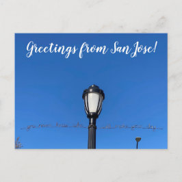 Postal World2Celebrate: ¡Saludos desde San José!