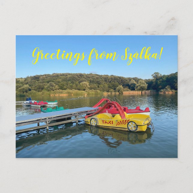 Postal World2Celebrate: ¡Saludos desde Szálka! (Anverso)