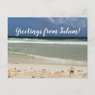 Postal World2Celebrate: ¡Saludos desde Tulum!