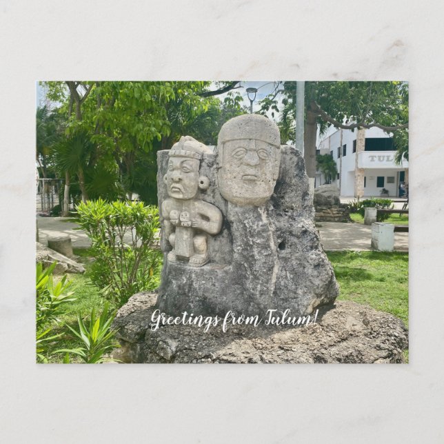 Postal World2Celebrate: ¡Saludos desde Tulum! (Anverso)