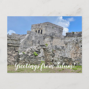 Postal World2Celebrate: ¡Saludos desde Tulum!