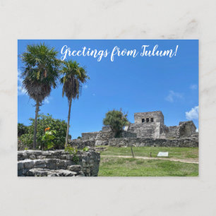 Postal World2Celebrate: ¡Saludos desde Tulum!