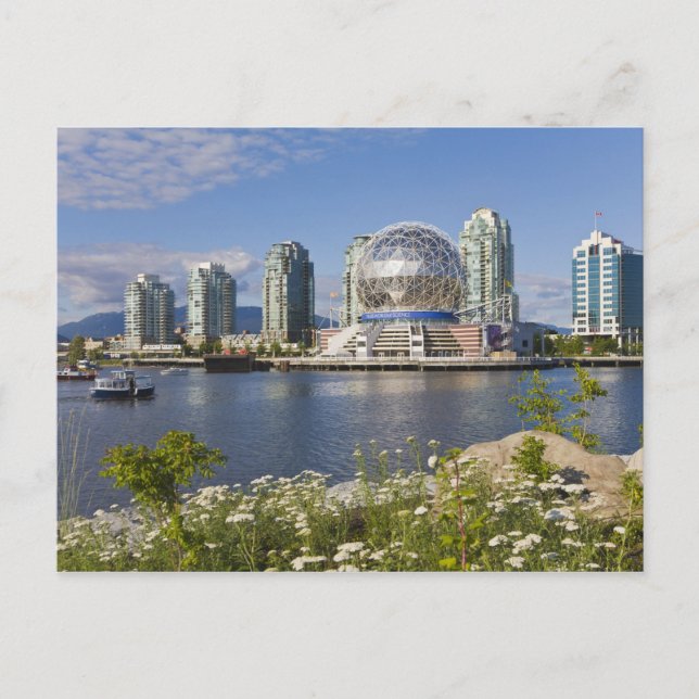 Postal World of Science, Vancouver, Columbia Británica, (Anverso)