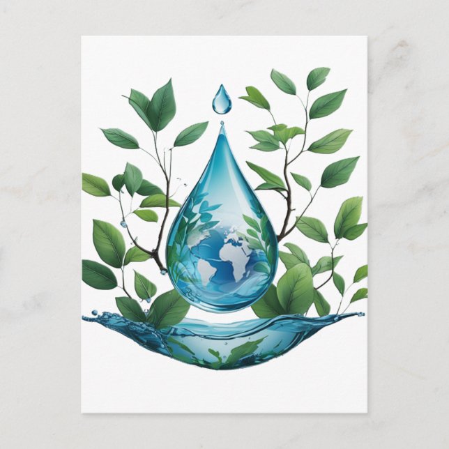 Postal World Water Day (Anverso)