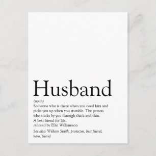 Postal World's Best Ever Husband Definition