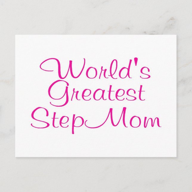 Postal Worlds Greatest Step Mom (Anverso)