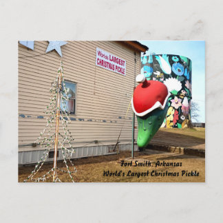 Postal World's Largest Christmas Pickle