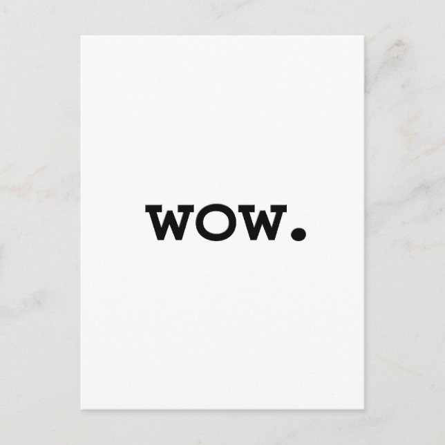 Postal wow. (Anverso)