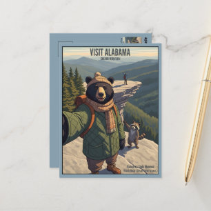 Postal WPA Alabama Monte Cheaha