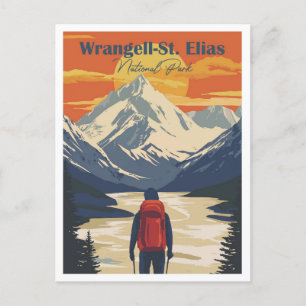 Postal Wrangell St Elias Alaska Artwork Travel Place