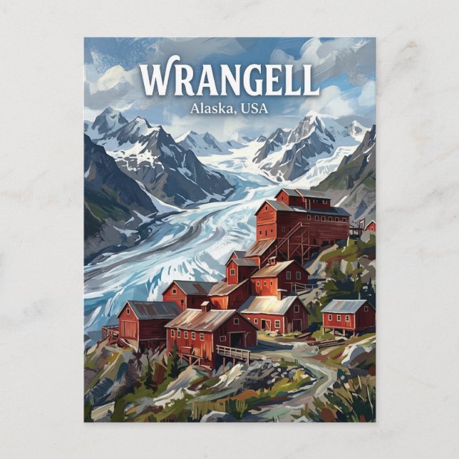 Postal Wrangell-St. Elias EE. UU. (Anverso)