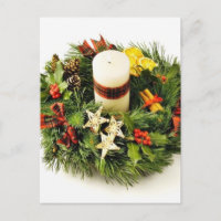 Wreath Avanzada Sobre Fondo Blanco