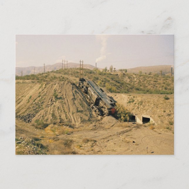 Postal Wreck de tren (Anverso)